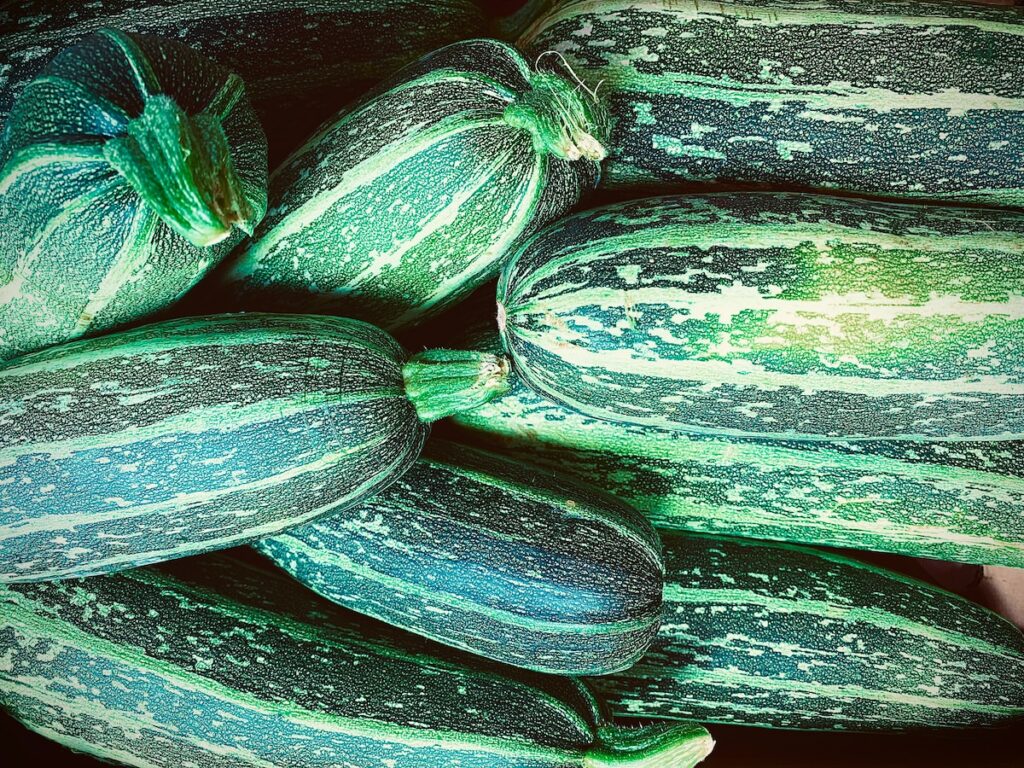 green and yellow cucumber lot